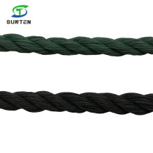 Black/Green/PE/Nylon/Polyethylene/Synthetic/Plastic/Fishing/Marine/Mooring/Packing/Twist/Twisted/Battle Rope